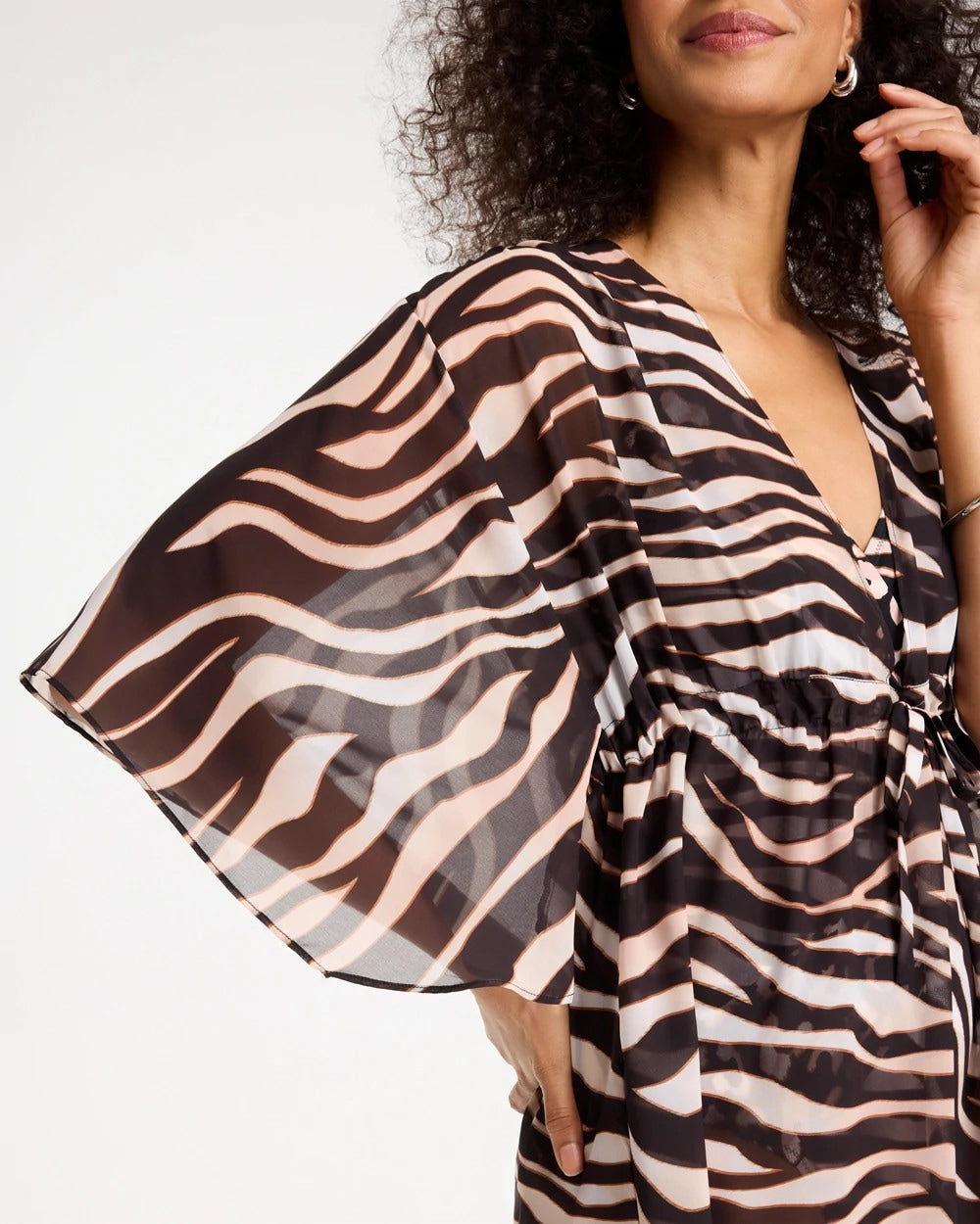 Chico's Gottex Nambiti V-Neck Cover-Up