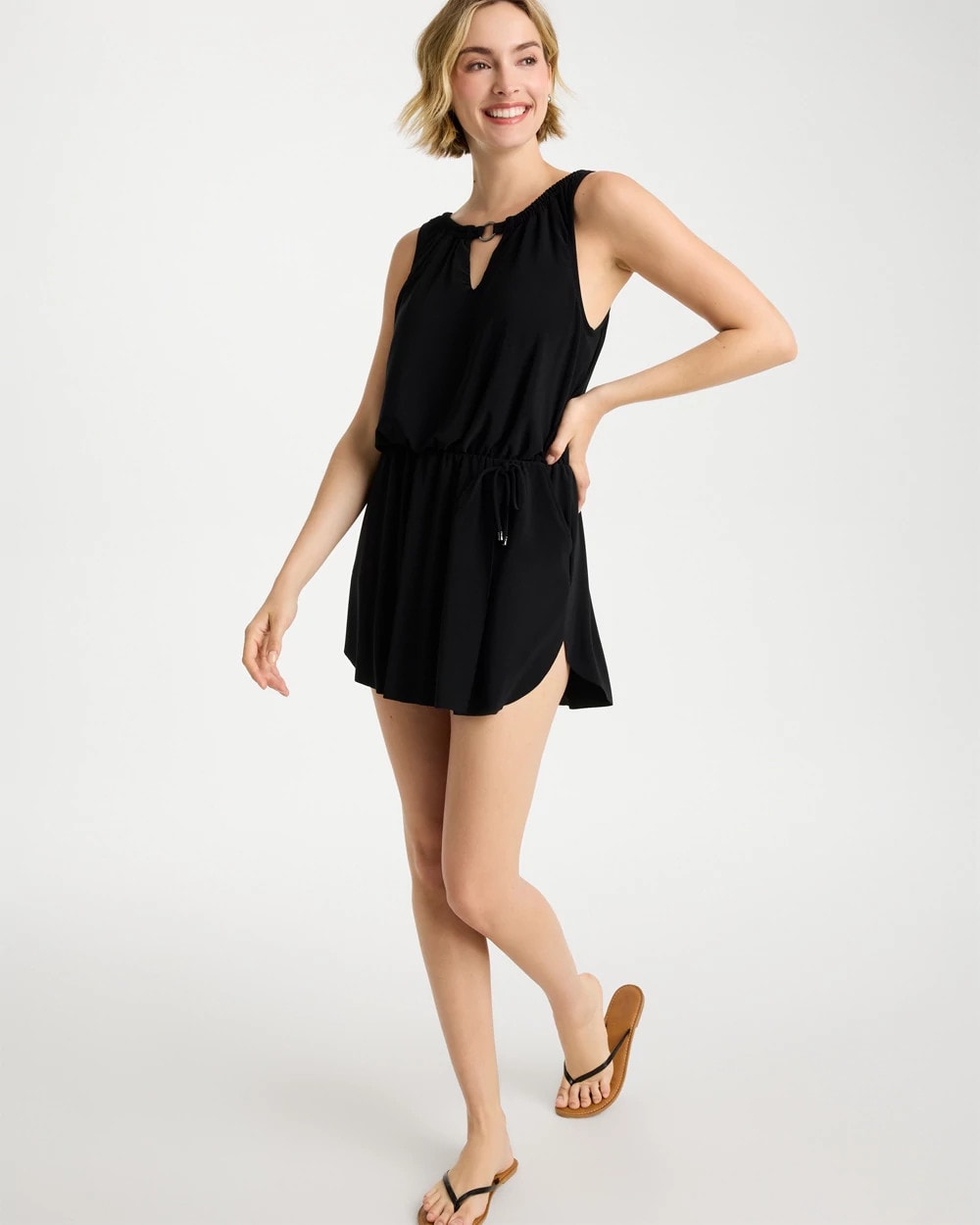 Chico's Magicsuit® Effie Solid Swim Dress