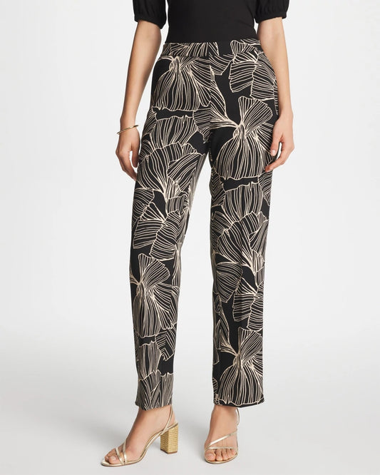 Chico's Ginkgo Crepe Tapered Ankle Pants