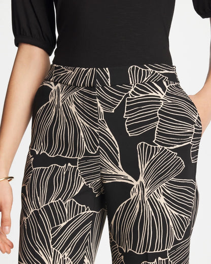Chico's Ginkgo Crepe Tapered Ankle Pants