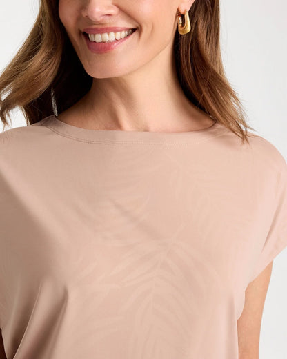 Chico's Travelers™ Palm Embossed Knit Top