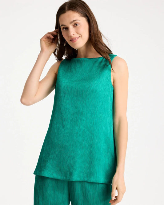 Chico's Travelers™ Crinkle Textured Tank