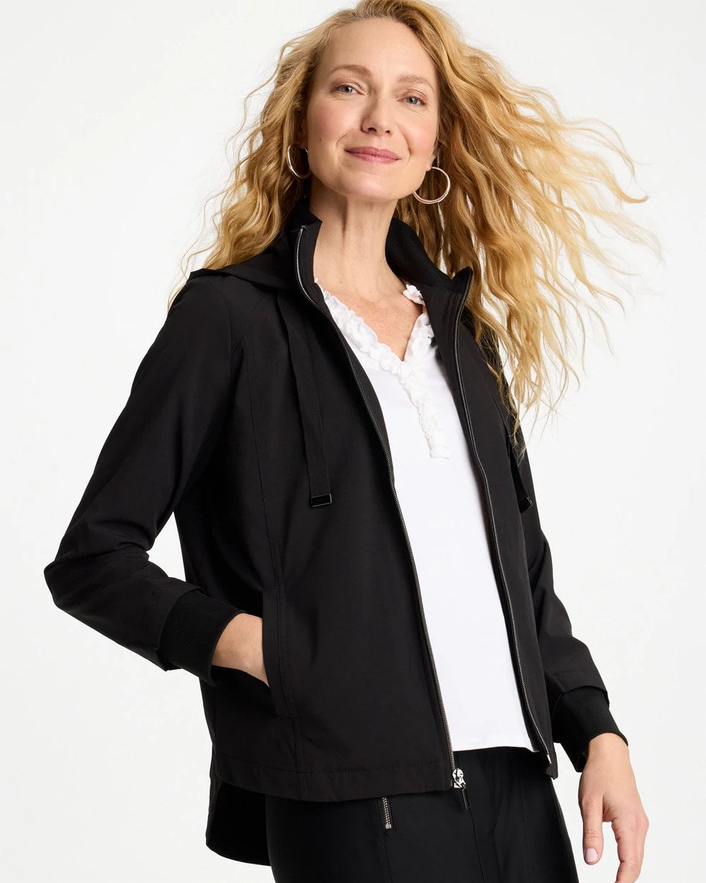 Chico's Zenergy® UPF Rib Mix Jacket
