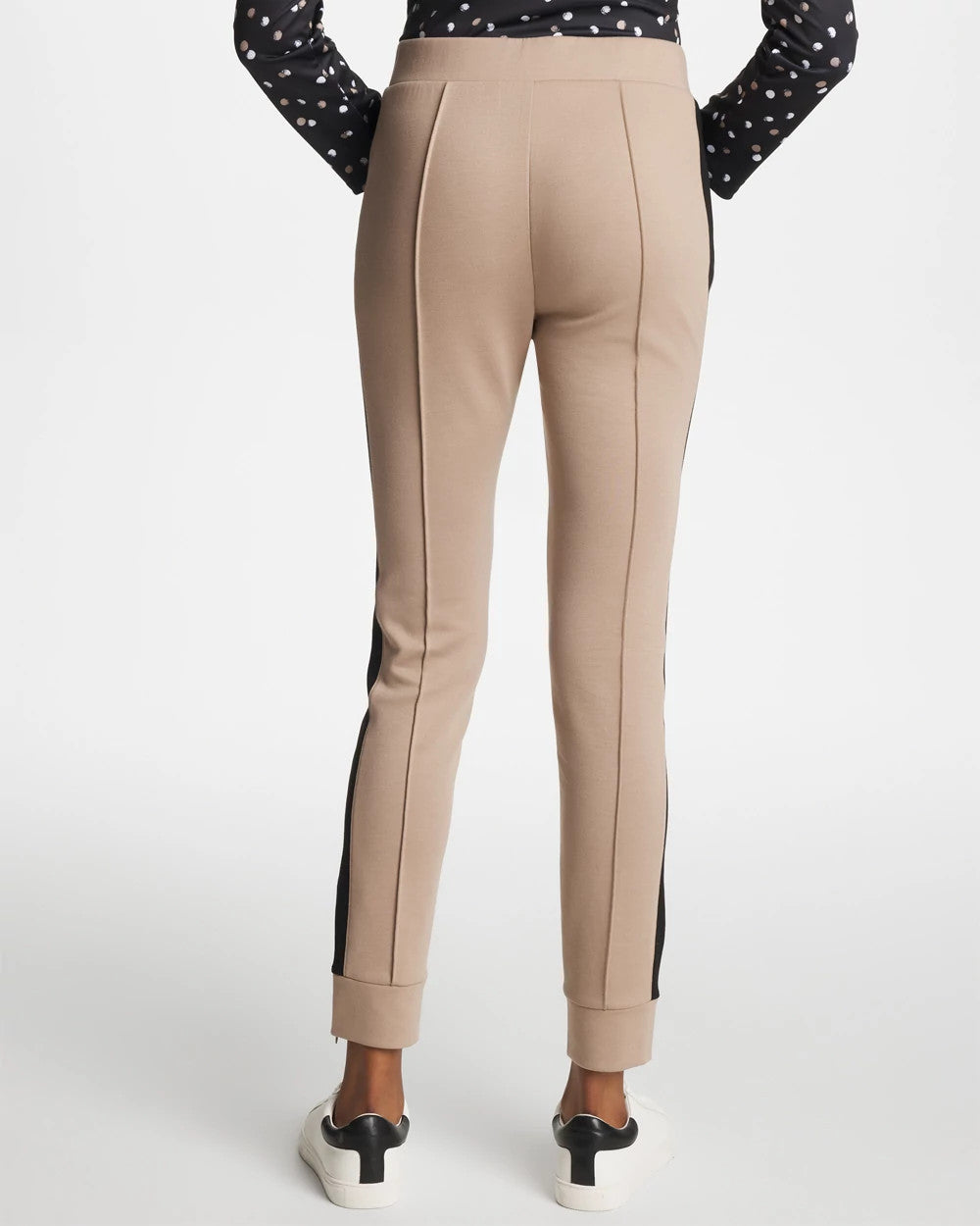 Chico's Zenergy® Double-Knit Contrast Ankle Pants