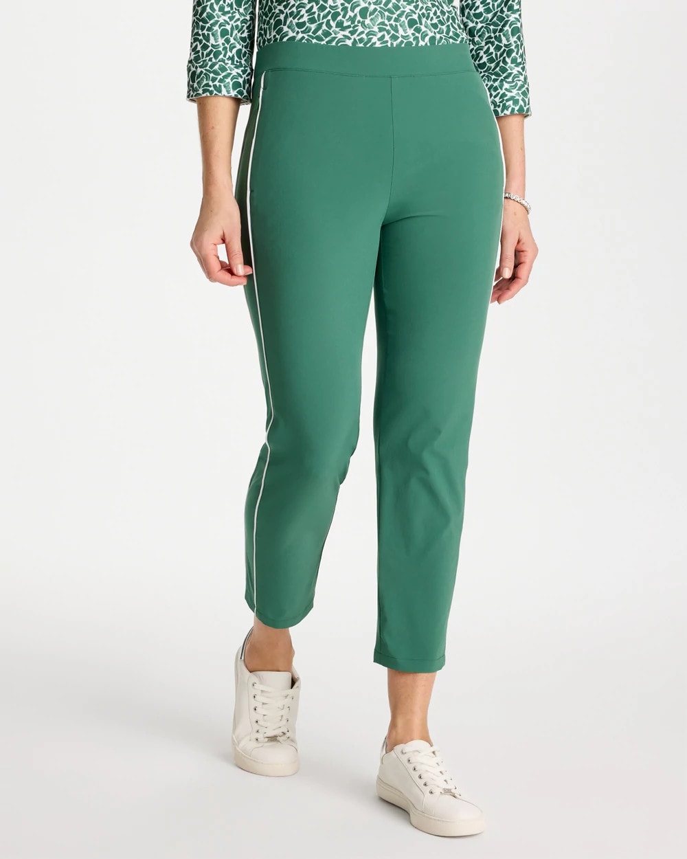 Chico's Zenergy® UPF Side Piping Ankle Pants
