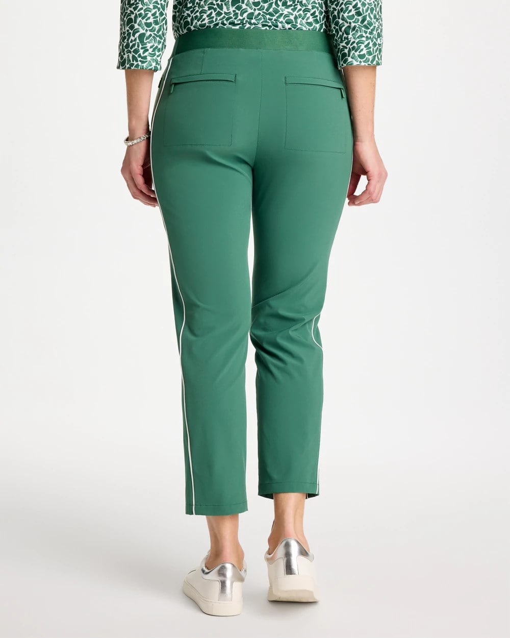 Chico's Zenergy® UPF Side Piping Ankle Pants