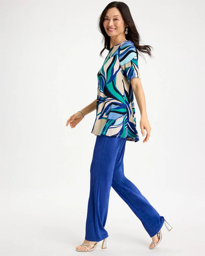 Chico's Travelers™ Marble Flora Swing Tunic