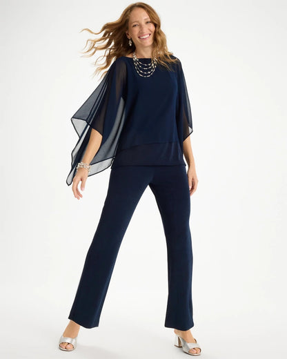 Chico's Travelers™ Chiffon Layered Top