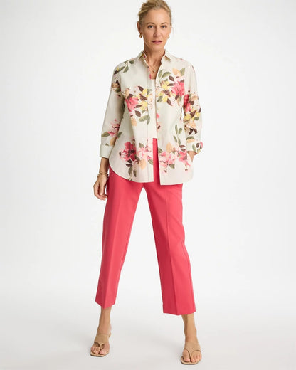 Chico's No Iron™ Printed Stretch Shirt