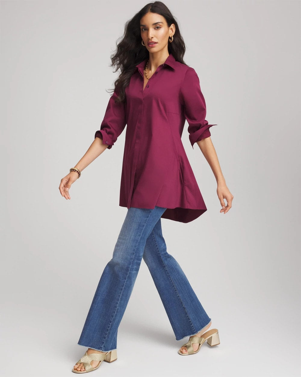 Chico's No Iron™ Pocketed Tunic