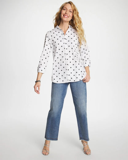 Chico's Girlfriend Straight Ankle Jeans