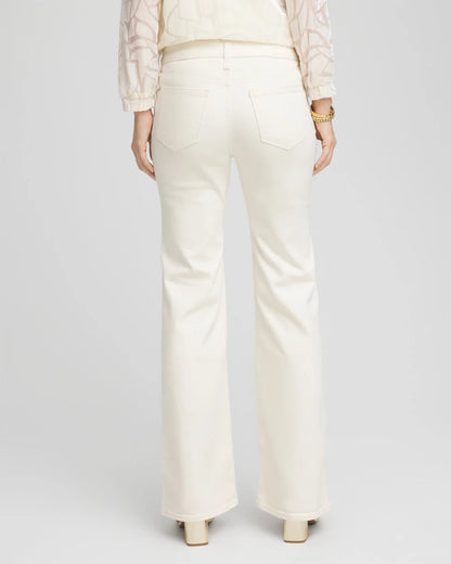 Chico's Petite Girlfriend Flared Leg Jeans