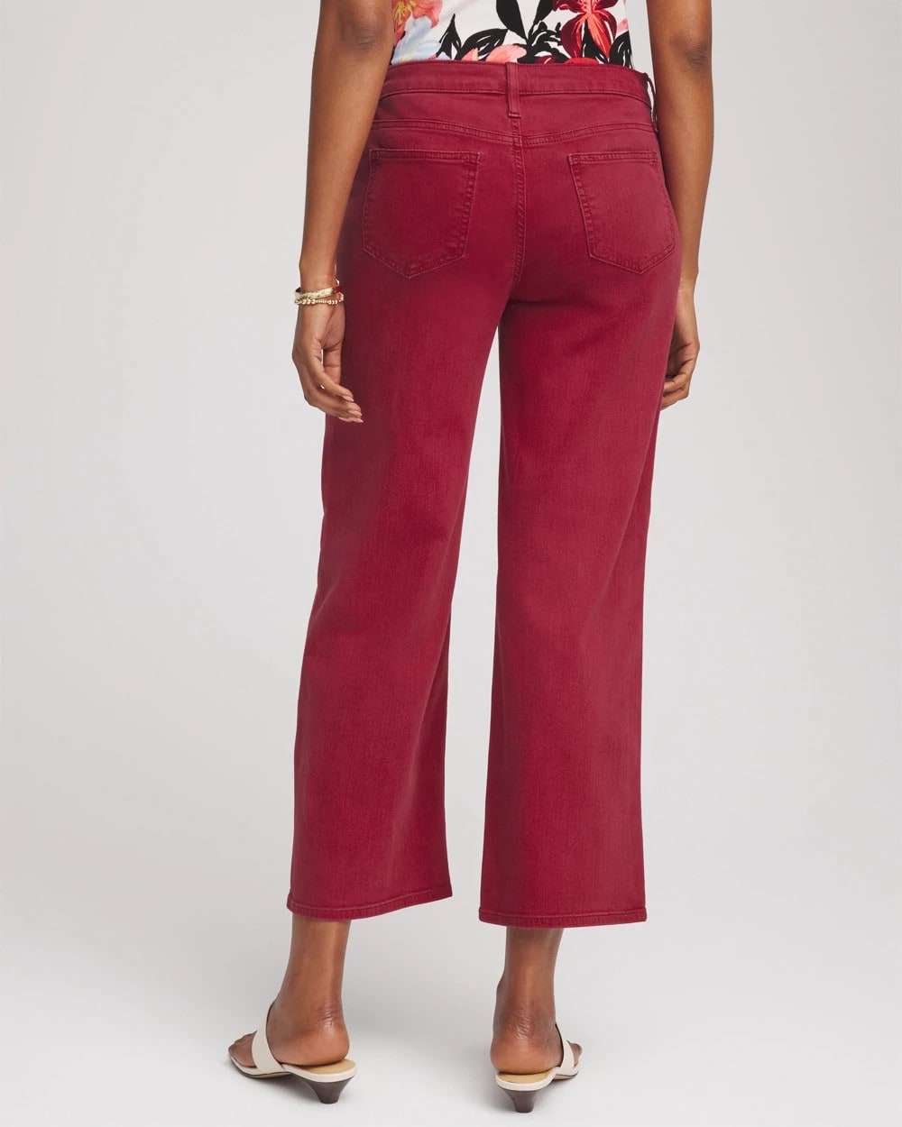 Chico's Girlfriend Wide-Leg Crop Jean