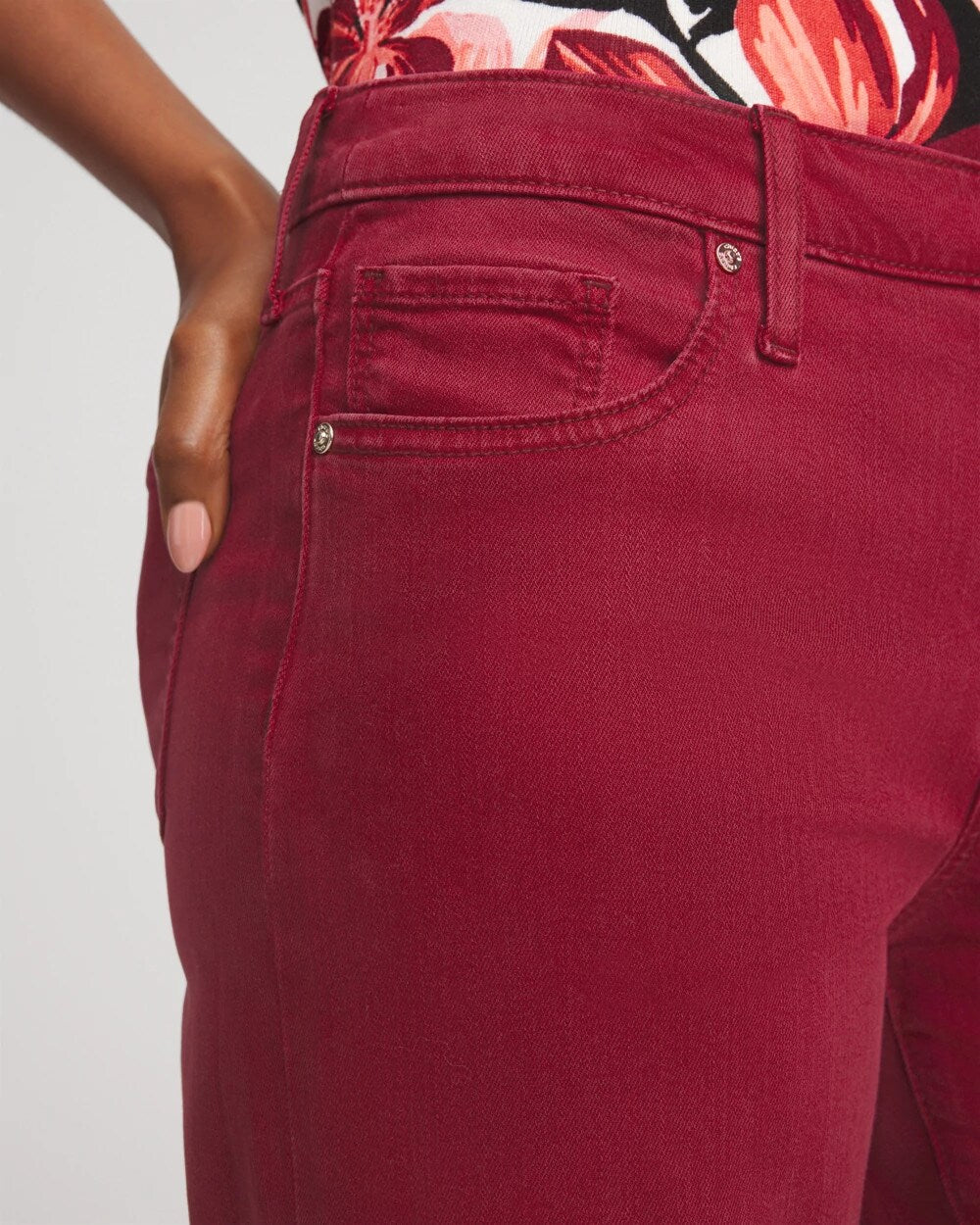 Chico's Girlfriend Wide-Leg Crop Jean