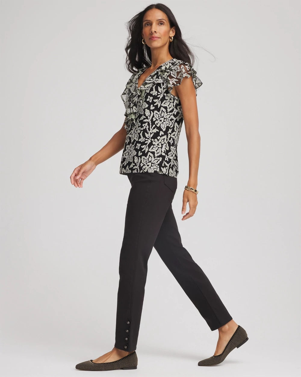 Chico's Girlfriend Slim Ankle Jeans