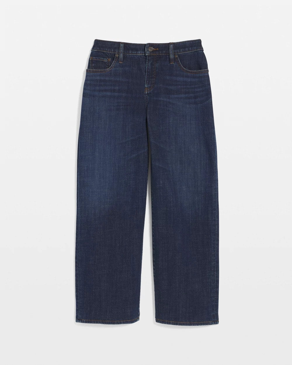 Chico's Girlfriend Wide-Leg Cropped Jean