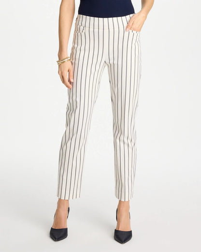 Chico's Pinstriped Brigitte™ Slim Ankle Pants