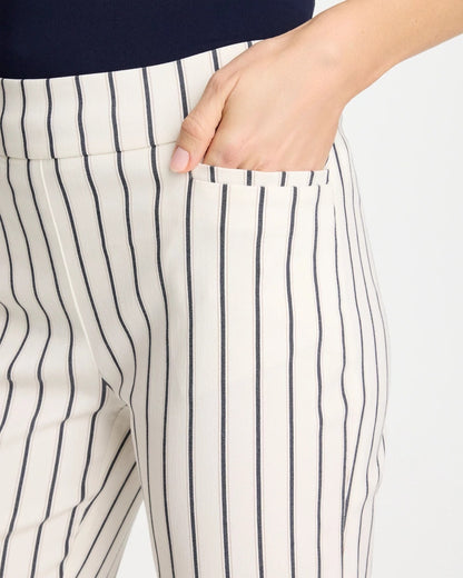 Chico's Pinstriped Brigitte™ Slim Ankle Pants