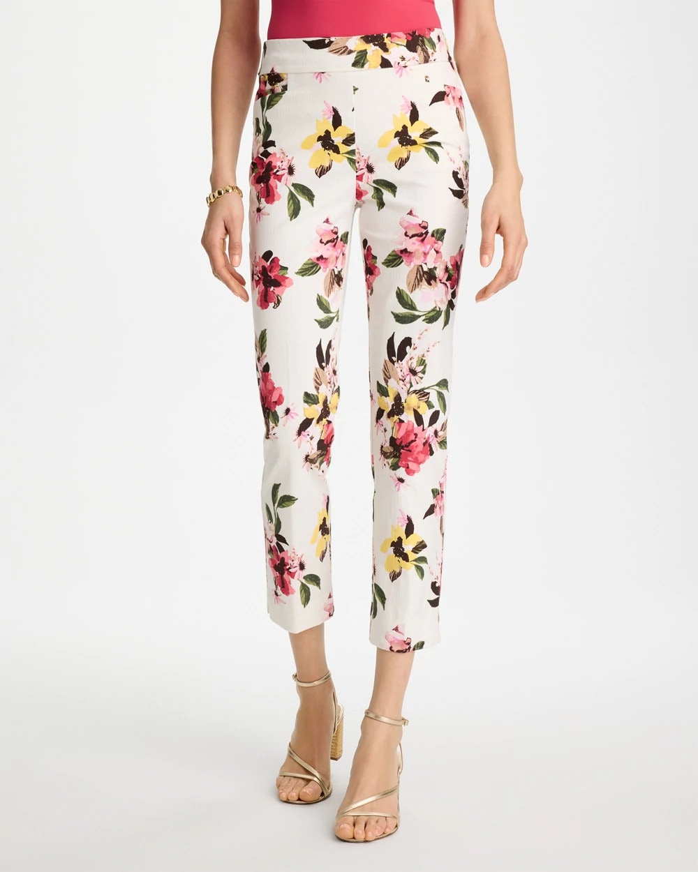 Chico's Brigitte™ Slim Mari Bloom Crop