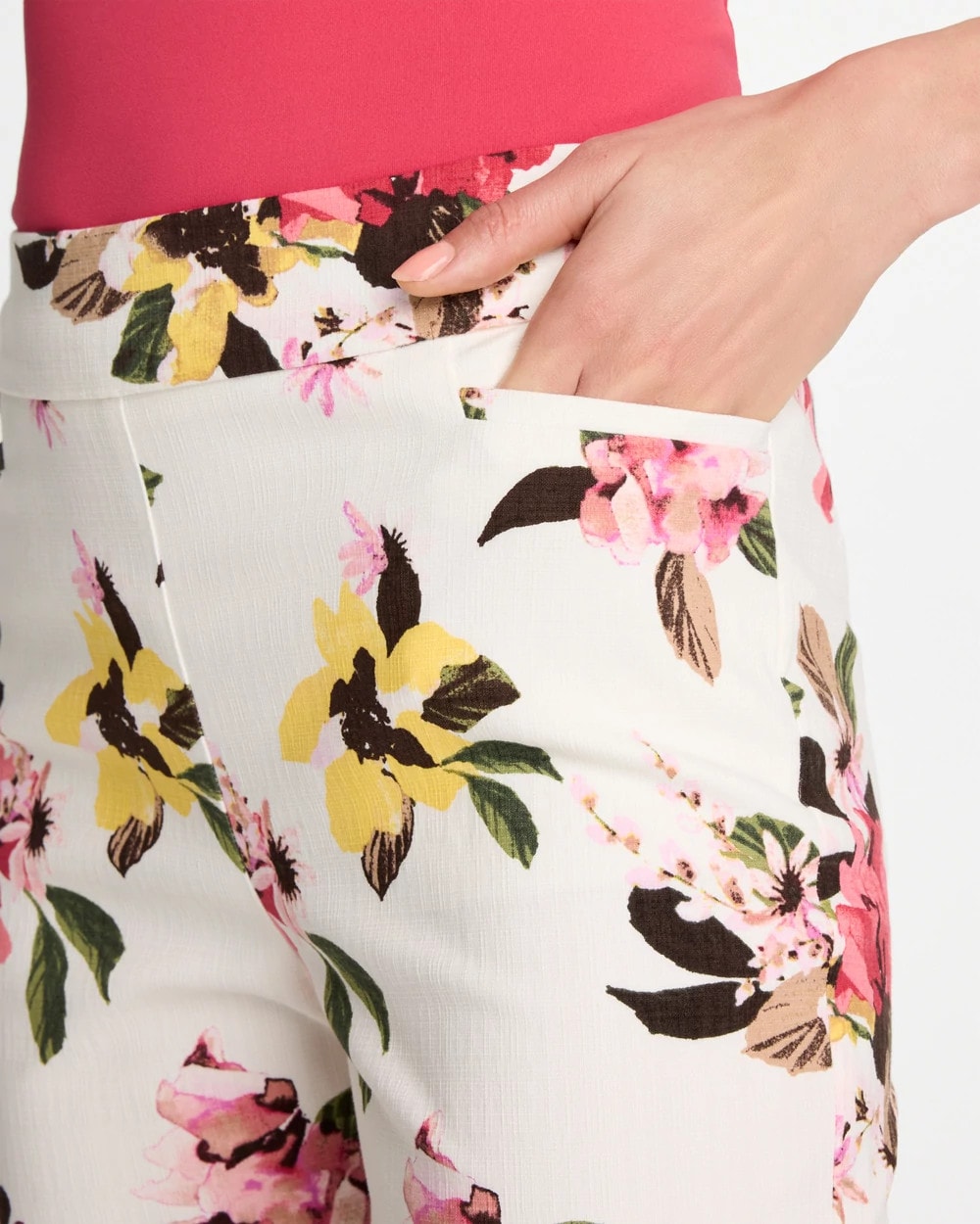 Chico's Brigitte™ Slim Mari Bloom Crop