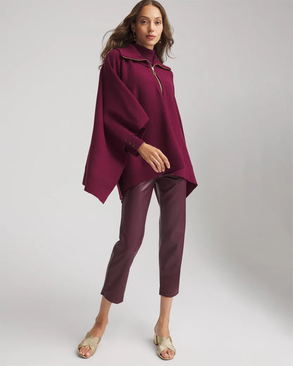 Chico's Faux Leather Brigitte™ Pull-On Cropped Pants