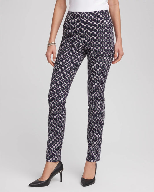 Chico's Brigitte™ Chain Connection Slim Pants