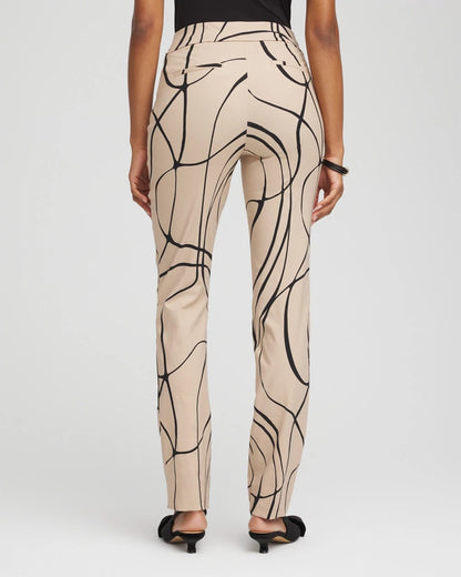 Chico's Brigitte™ Golden Leaf Slim Full-Length Pants