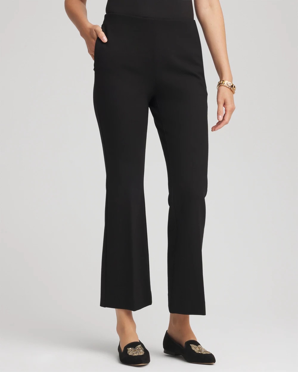 Chico's Juliet Slim Cropped Flared Pants