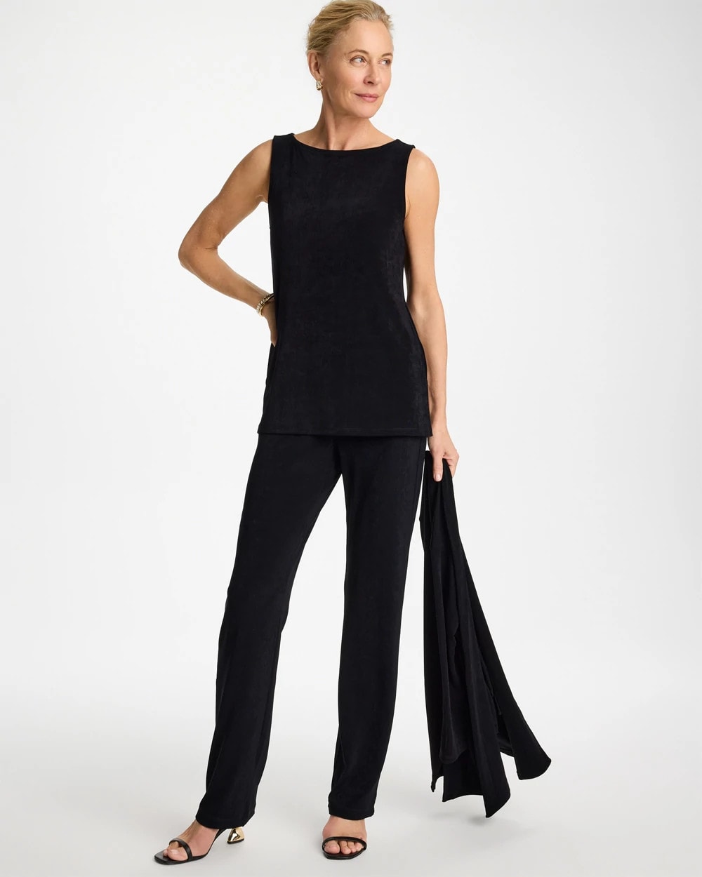 Chico's Travelers™ Classic Side-Slit Tank