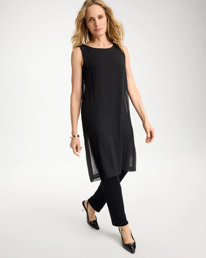 Chico's Travelers™ Layered Chiffon Tunic