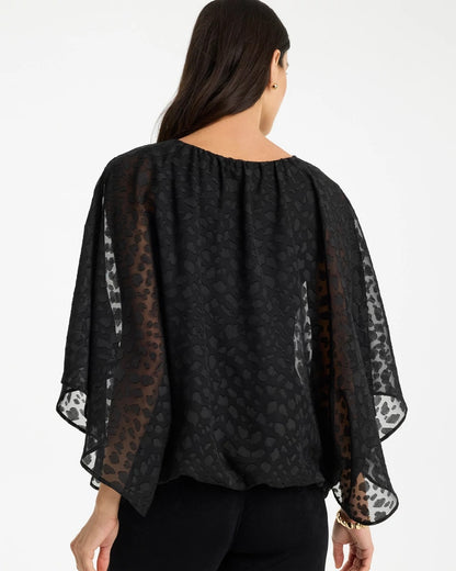 Chico's Travelers™ Bubble Hem Top