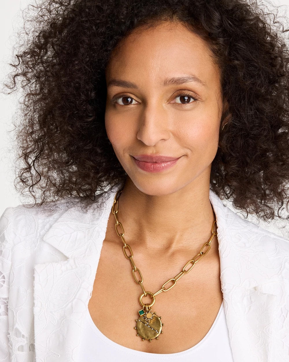 Chico's Taurus Zodiac Charm Pendant