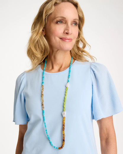 Chico's Resin Single-Strand Necklace