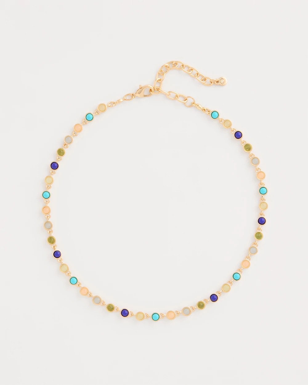 Chico's Multi-Color Tennis Necklace