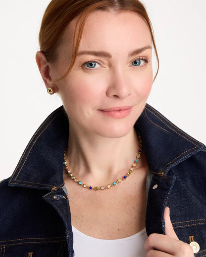Chico's Multi-Color Tennis Necklace