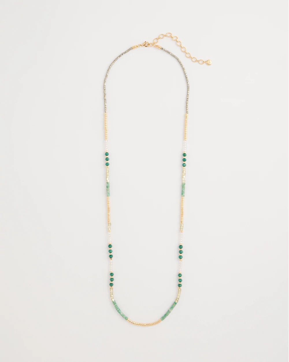 Chico's Beaded Long Necklace