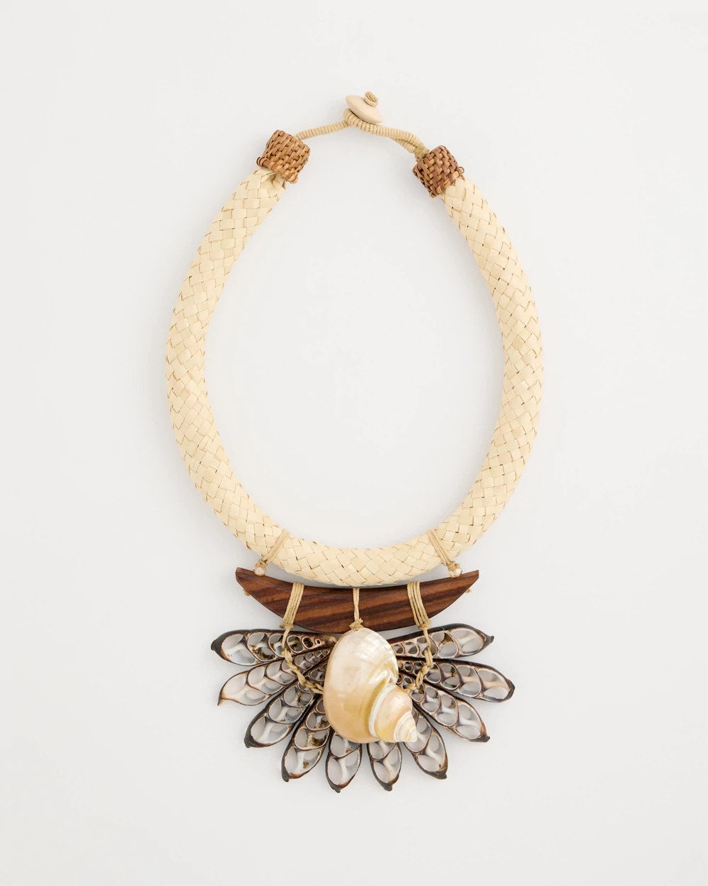 Chico's Chico's x Romi Marina Pendant Bib Necklace