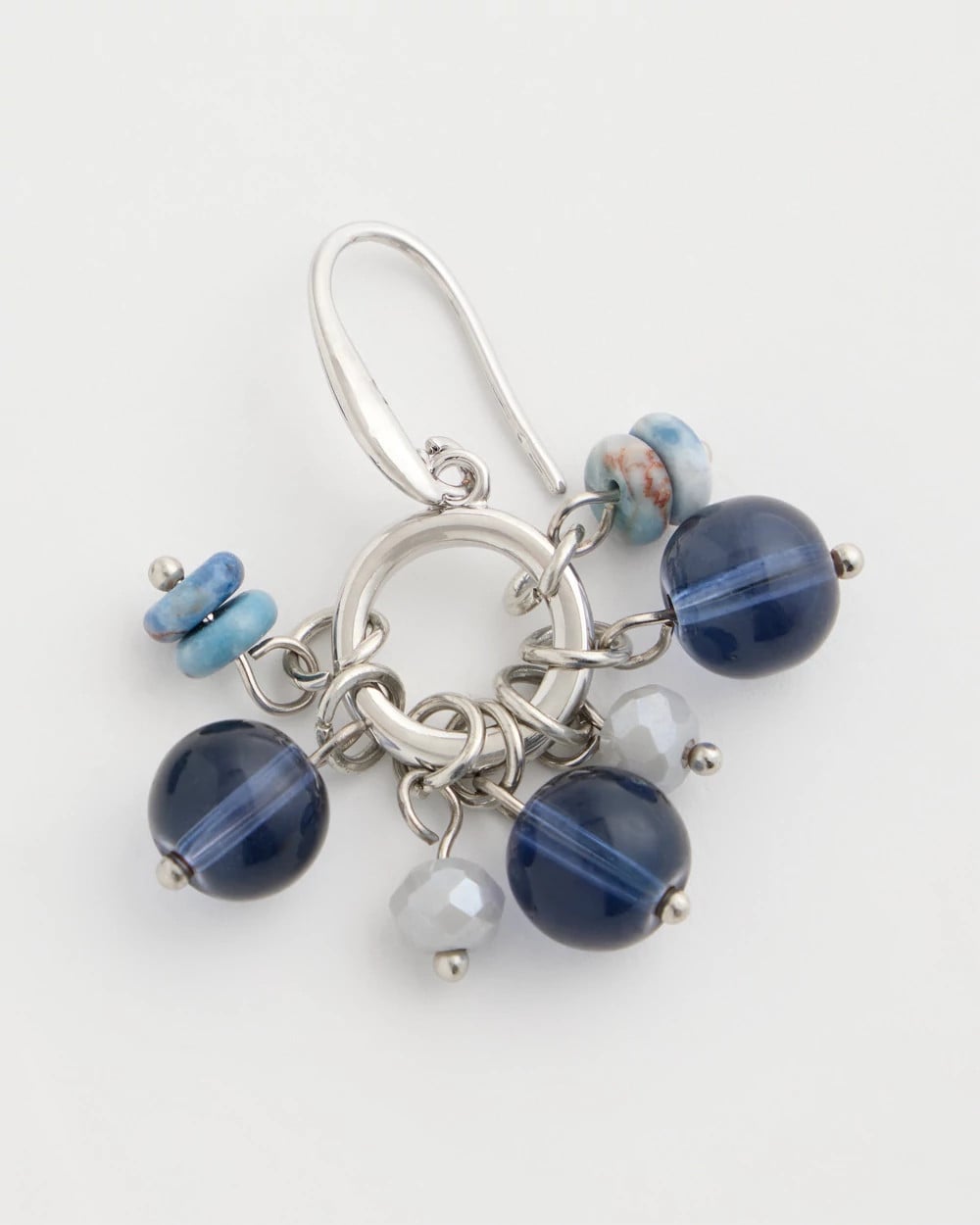 Chico's Sodalite Siren Cluster Earrings
