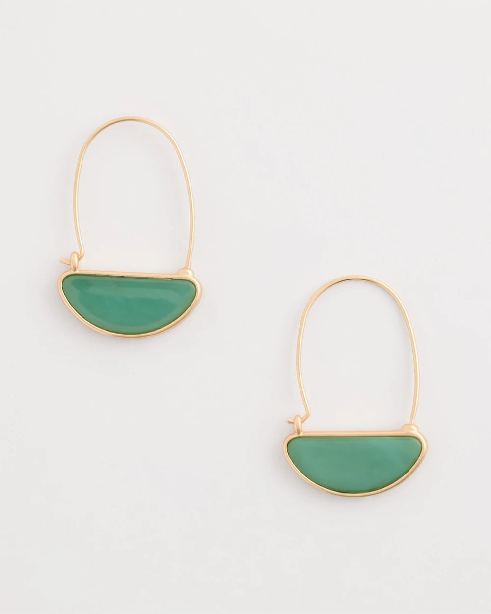 Chico's Resin Threader Drop Earrings