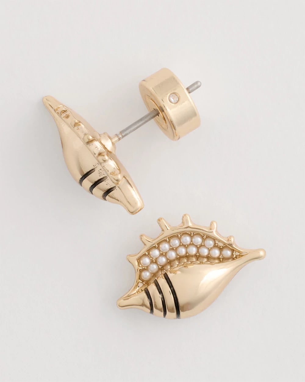 Chico's Conch Stud Earrings