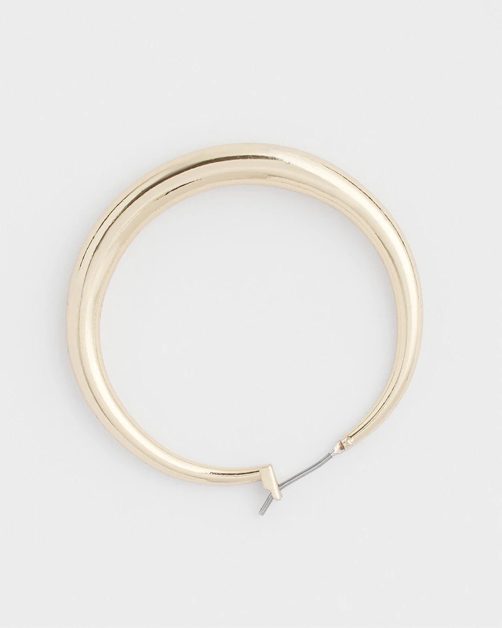 Chico's Cassie Gold-Tone Hoop Earrings