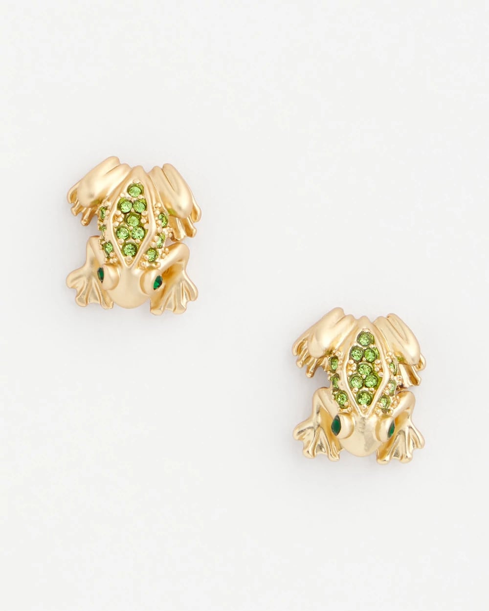 Chico's Frog Stud Earrings