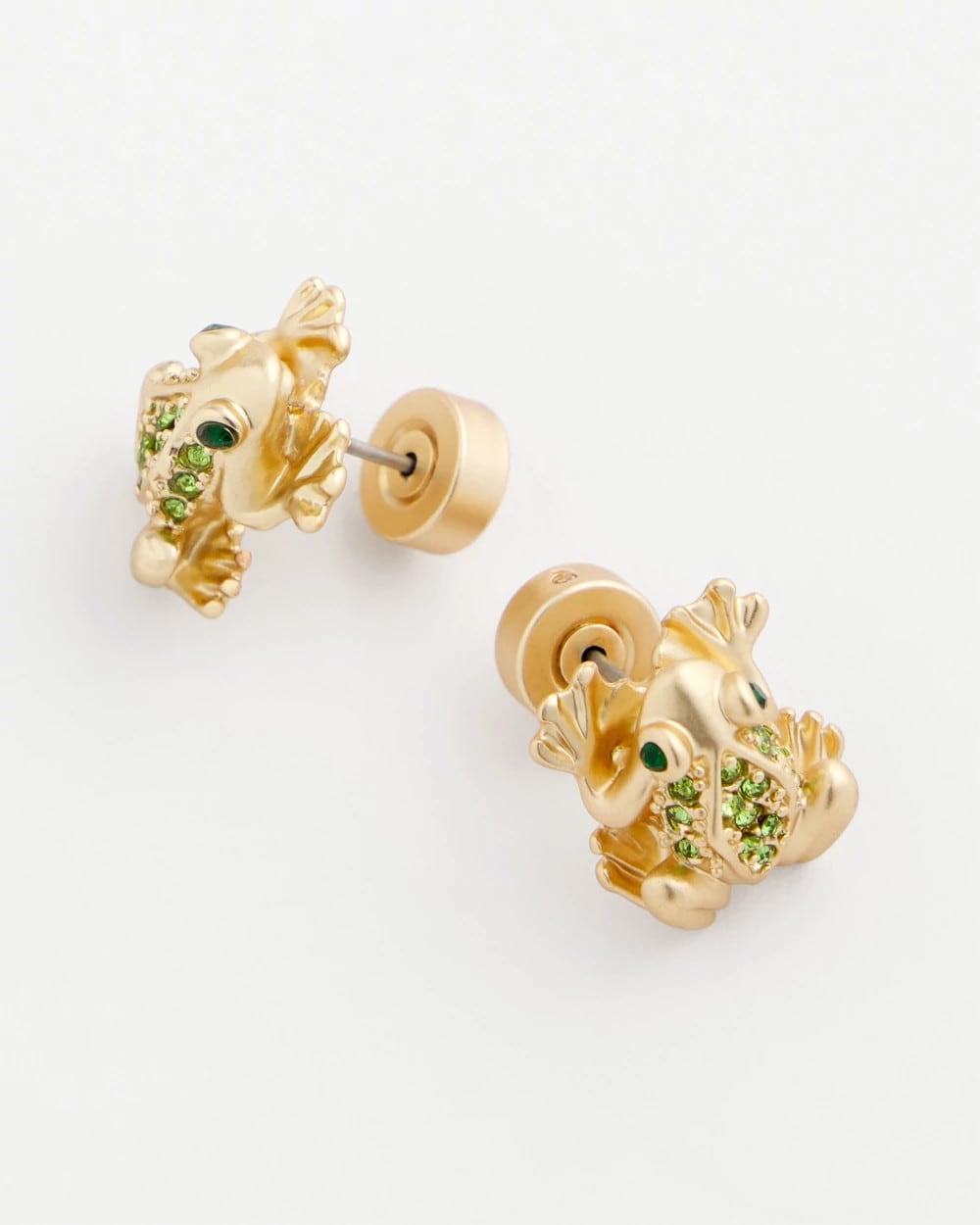 Chico's Frog Stud Earrings