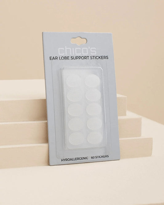 Chico's Ear Lobe Support Stickers