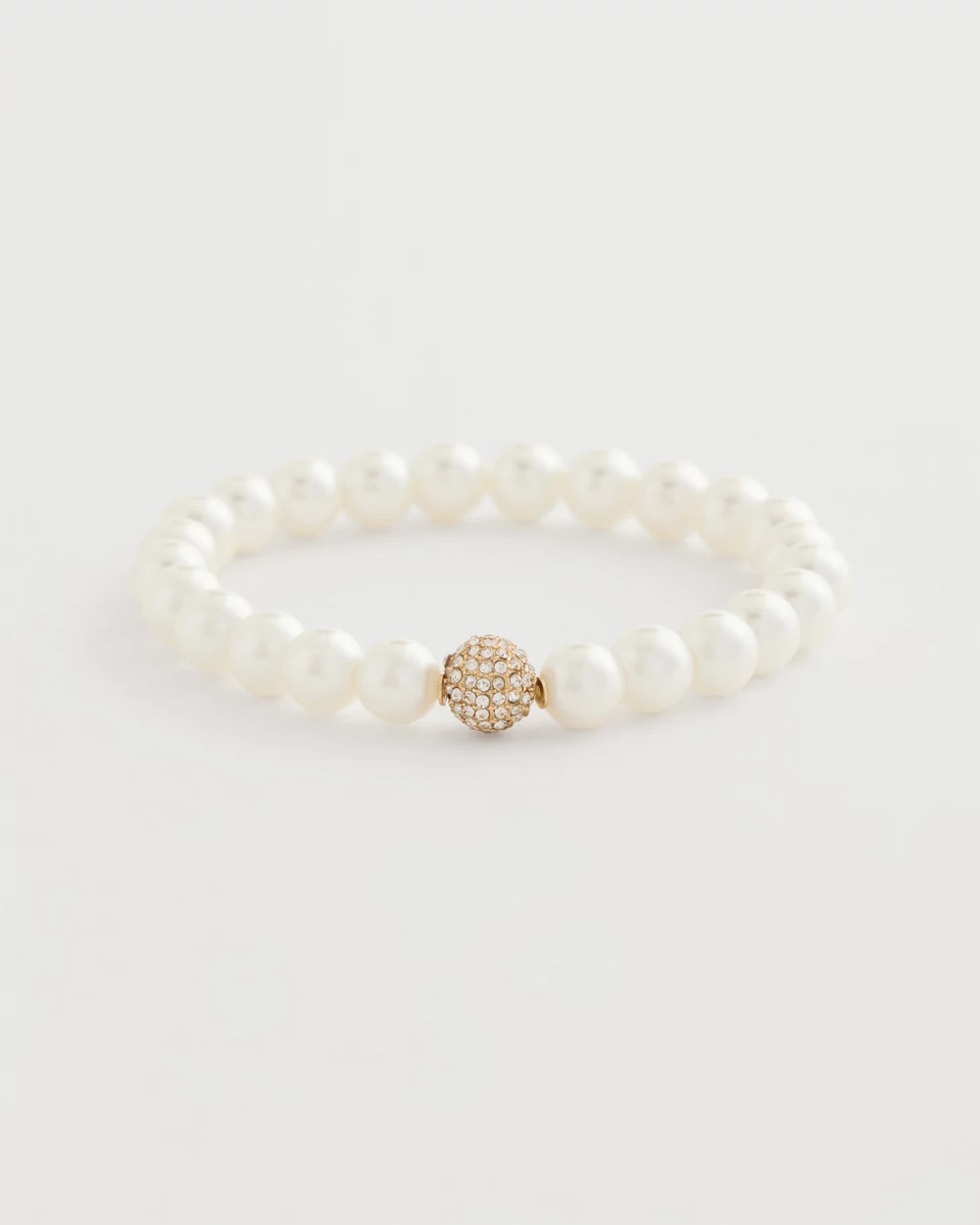 Chico's Pearlescent Stretch Hero Bracelet