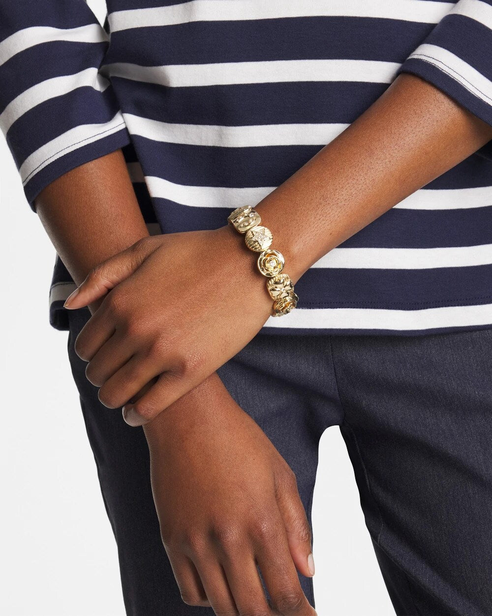 Chico's Stretch Lucky Charm Bracelet