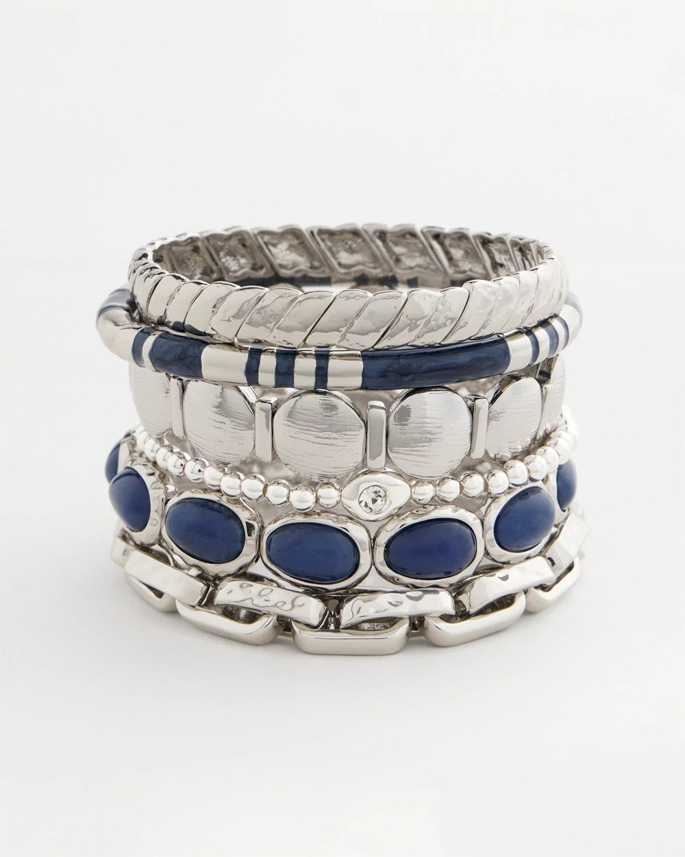 Chico's Blue Large Stretch Bracelet