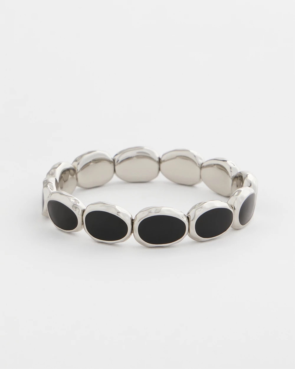 Chico's Black Large Stretch Bracelet