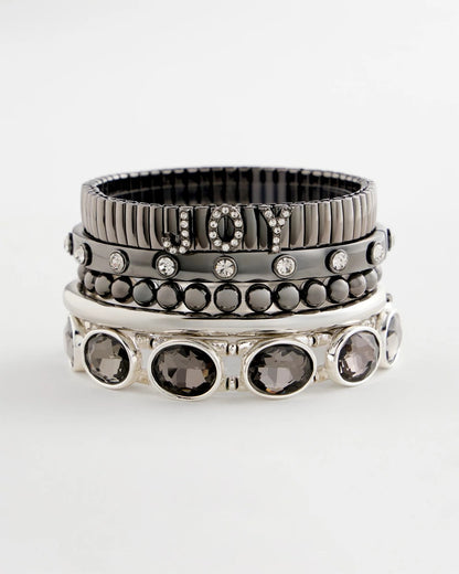 Chico's Silver Hinge Bangle