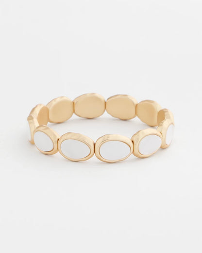 Chico's Pearlescence Stretch Bracelet